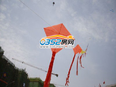 巨型風箏點亮天空