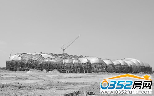 體育中心主體建設與結構施工七月底完成