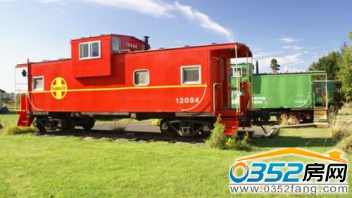 華盛頓州瑟奎姆:紅色守車大逃亡 以機車為主題的旅館