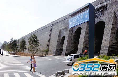 被大同市民稱之為北內環的武定門內街