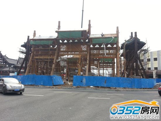 四牌樓修復工程即將完工