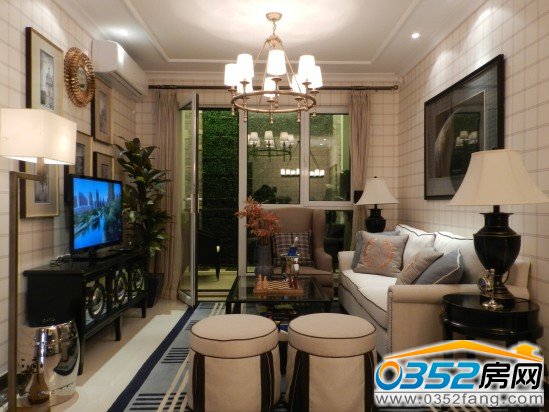 大同富力城樣板間——客廳