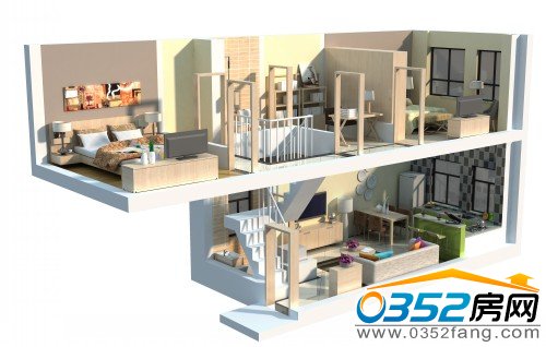 倫敦街D3三室一廳,建筑面積約為87.63平米戶型圖