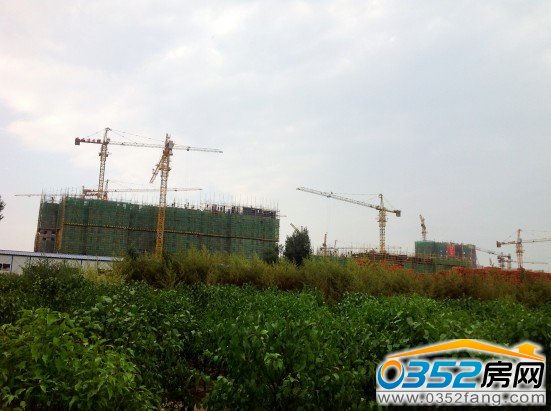 親水灣·龍園整體項目遠觀圖