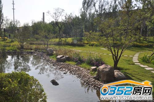 尚郡悠然蔥翠的實(shí)景