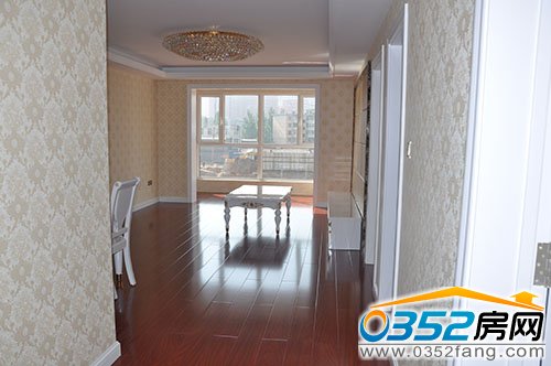 北馨理想城二期94平米樣板間客廳:沉穩大氣