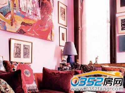 粉色調的書房,老宅里最慵懶的時光