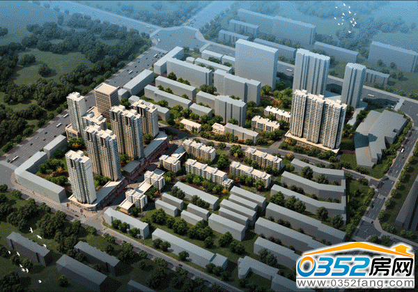 中央美域全景效果圖