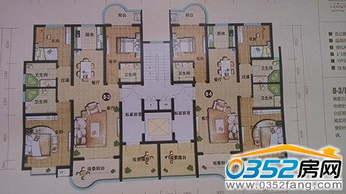 千禧·御東畫(huà)卷 戶型圖