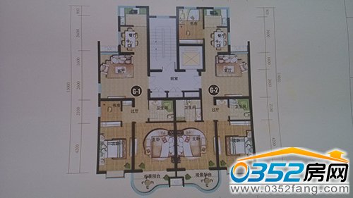 千禧·御東畫(huà)卷 戶型圖