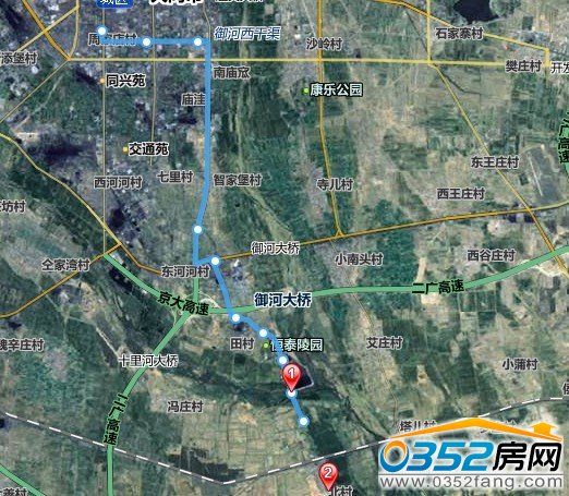 南郊北村富民路奠基