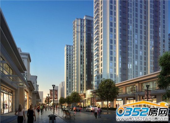 中央美域靠近古城,堪稱古城第一環