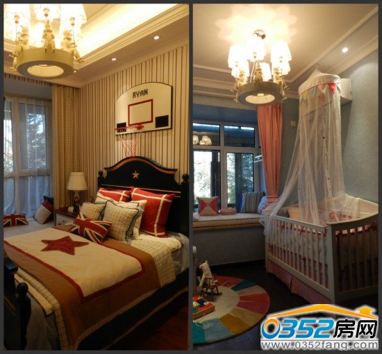 大同富力城樣板間——臥室、嬰兒房