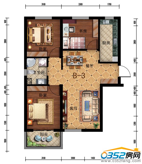 �ȳ�����103.3ƽ�׾o��С���������ØI�ߟ���