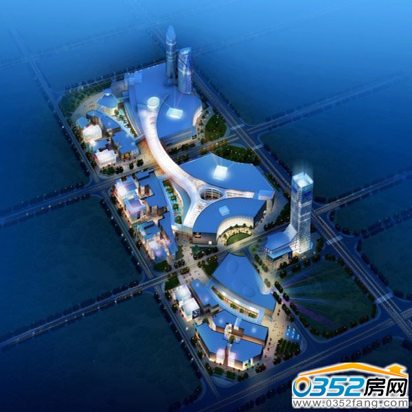 億豐世貿中心效果圖俯瞰