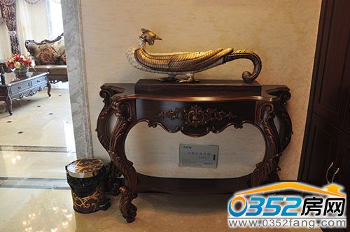 173平米樣板間入門處設有玄關