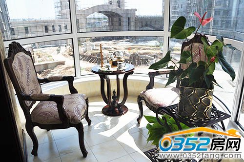 主臥陽臺270度設計為大同首家