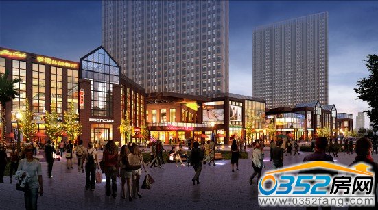 倫敦街風情街區效果圖