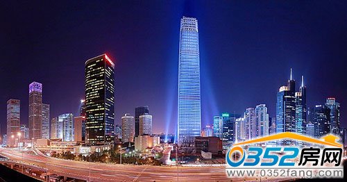 北京CBD夜景