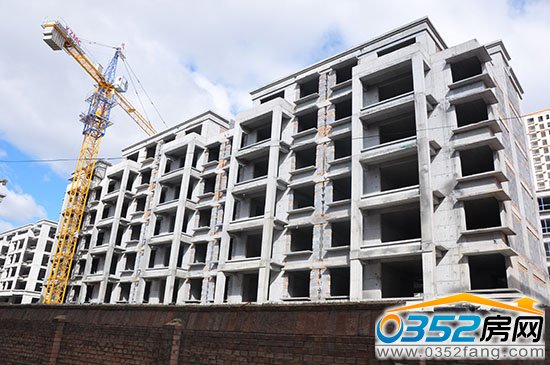 中央美域建設實景圖