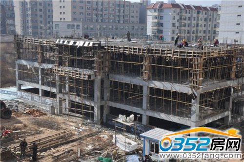 托兒所主體即將完工