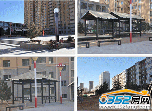 北馨理想城二期小區內部建設實景圖