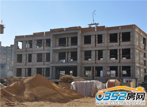 北馨理想城二期幼兒園建設初具規模