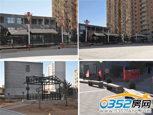 北馨理想城二期景觀建設(shè)實景圖