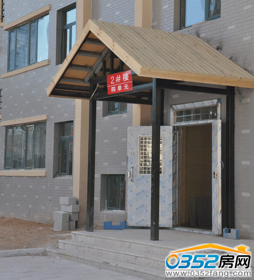 北馨理想城二期1、2、3號樓掛上了單元牌