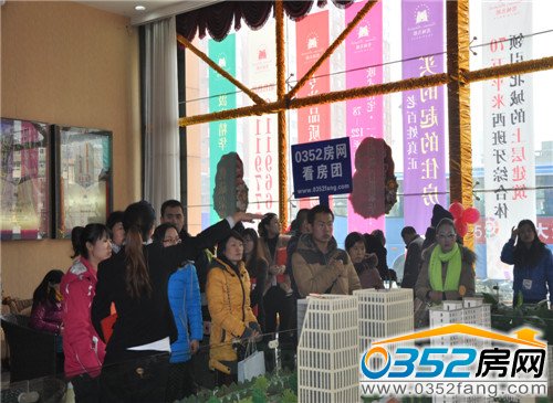 奕城名都置業顧問向房網網友介紹項目信息