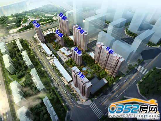 碧水云天御河灣寬大樓間距