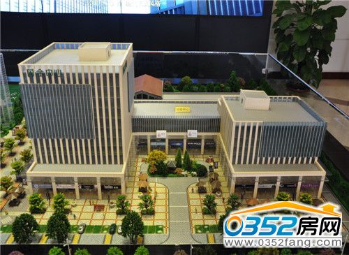 國金中心 國金中心項目沙盤實景圖