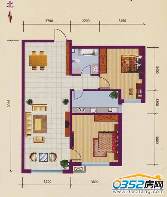 御龍山莊 御龍山莊101.41平方米戶型圖