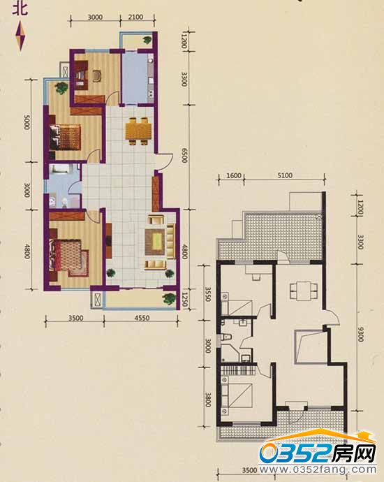 ����ɽ�f131.8ƽ���ב��͈D