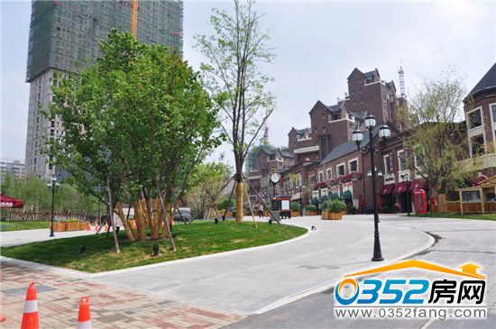 6月5日 江鴻大社區倫敦街實景圖