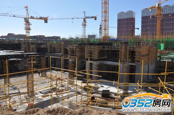 瑞興花園工地實(shí)景圖(6月10日)