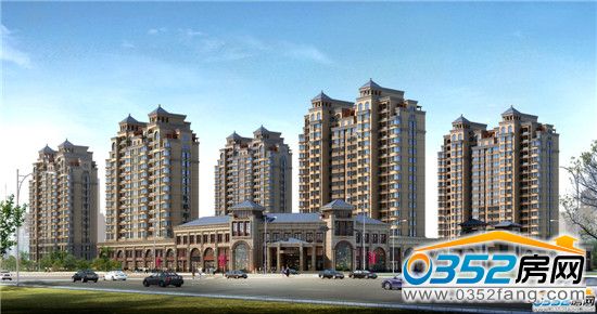 千禧御東畫卷遠(yuǎn)景效果圖