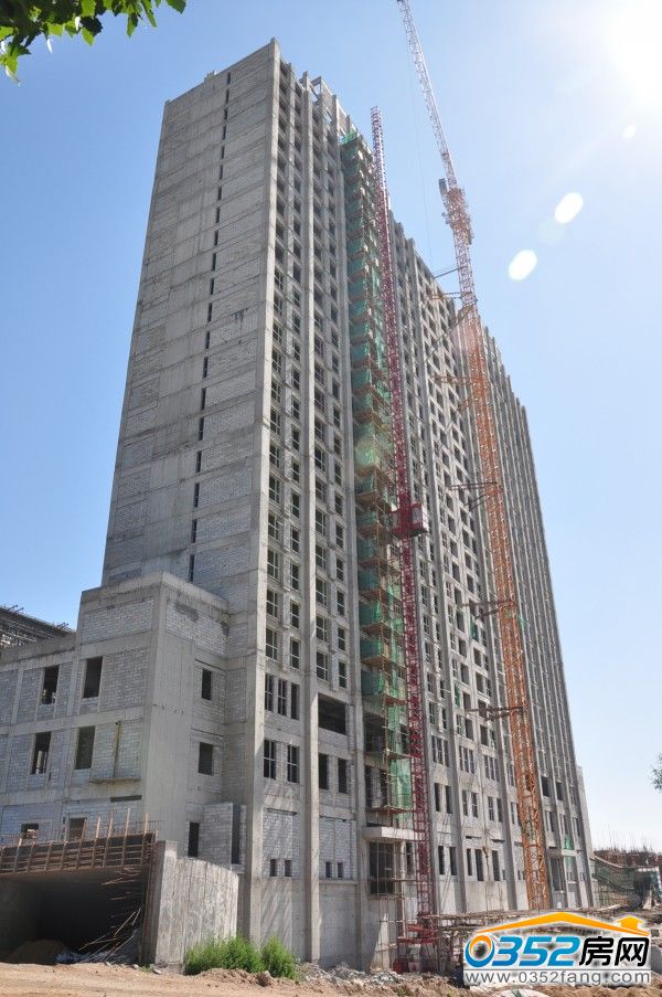 月星國際家居廣場5號樓工程進度(6月26日)