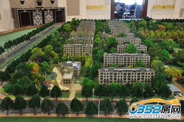 復(fù)地御瀾灣沙盤圖