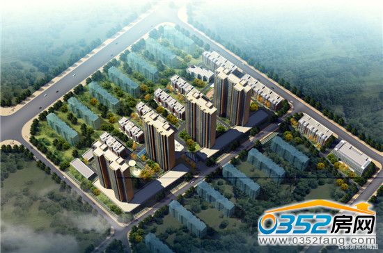 魏都御苑鳥瞰圖