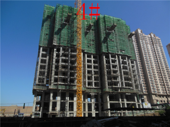 9月3日金水灣4#工程進(jìn)度實(shí)景圖