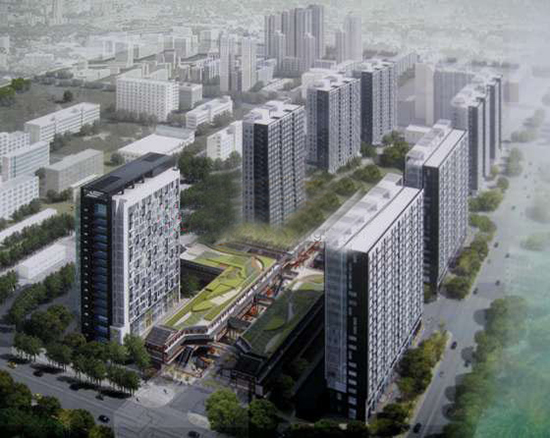 萬城華府項目效果圖