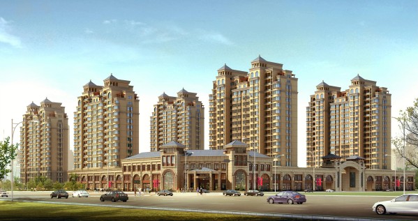 千禧御東畫卷遠(yuǎn)景圖