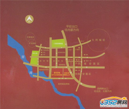 新發地峰景山水項目區位圖