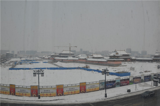 大同代王府雪景