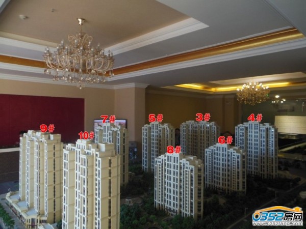 御府3-10號樓沙盤圖