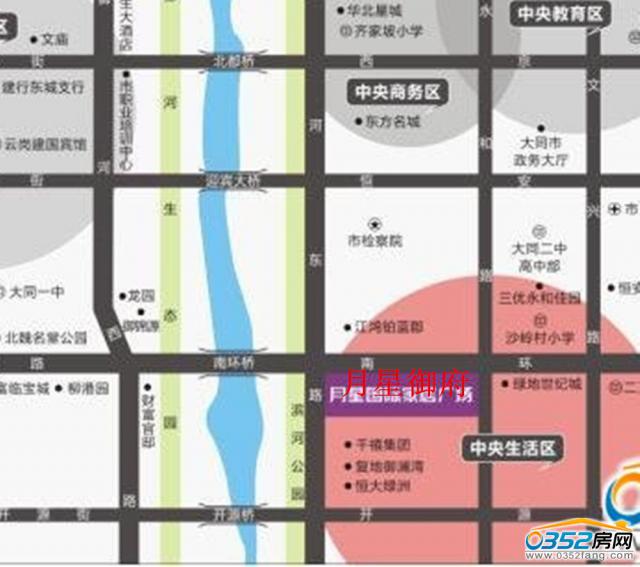 月星御府區(qū)位圖