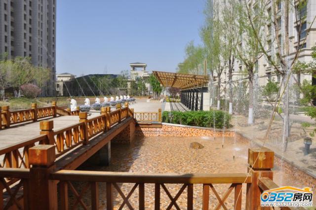 永昌雍錦臺亭臺樓榭實景圖