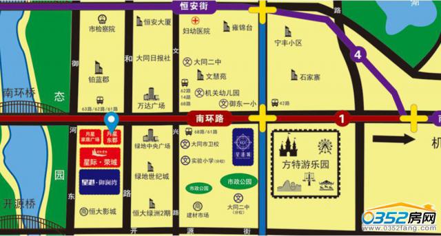 月星旺角區位圖