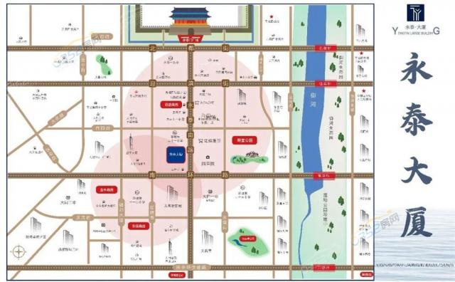 永泰大廈區位圖